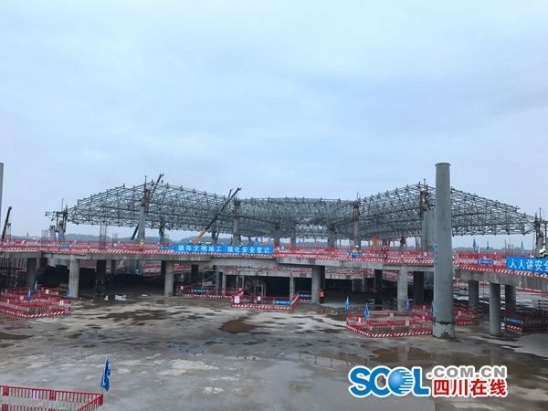 “神鳥”展翅!成都天府機場T1主體結構全面封頂495129_ “神鳥”展翅!成都天府機場T1主體結構全面封頂