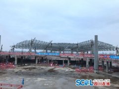“神鳥”展翅！成都天府機場T1主體結(jié)構(gòu)全面封頂