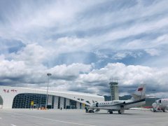 銀鷹展翅搏云天 祁連機場通航一周年-約旦的國際快遞