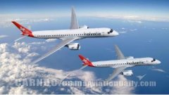 深圳出口空運(yùn)-海爾維航空接收首架E190-E2飛機(jī)