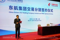 香港空運-東航集團“飛全球+買全球” 第二屆進博會簽約14個訂單
