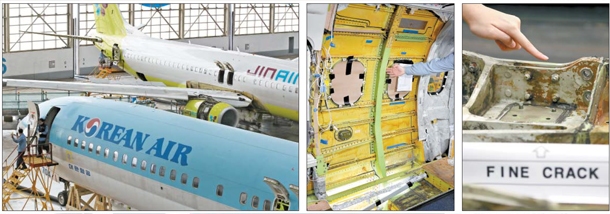 又停飛2架 韓國13架737NG出現(xiàn)機體裂紋