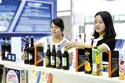 蓉歐快鐵從歐洲載回成都的商品