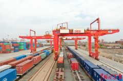 沙特的國際快遞-寧波海鐵聯運運量恢復至去年同期八成