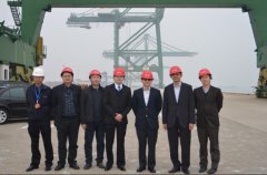 海運訂艙-新加坡駐華大使羅家良先生一行參觀考察福州新港