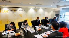 國際快遞價格表-澳門機場鄧軍主席約見亞洲航空港澳地區劉小媛總裁