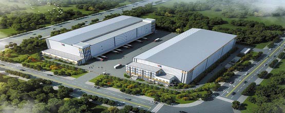 萬緯嘉興平湖冷鏈產業園效果圖 萬緯嘉興平湖冷鏈產業園效果圖