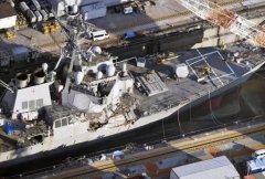 迪拜空運-美驅逐艦被撞殘，向日本船東索賠2.87億美元！